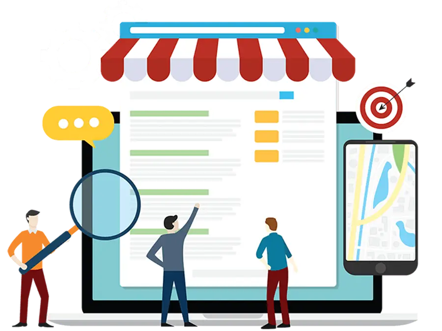 Listing Tool - local SEO für Unternehmen - Header Bild